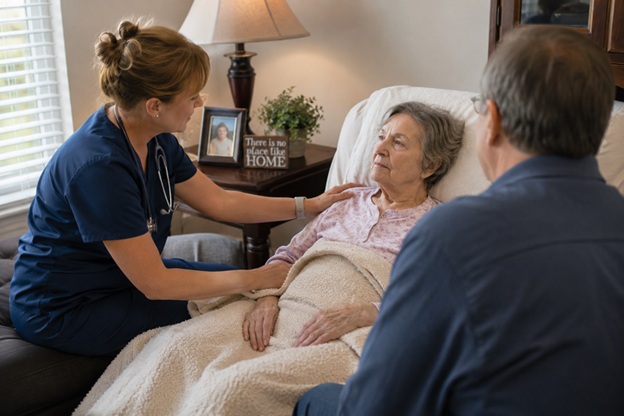 Read more about the article How Hospice Nurses Support Comfort at Home
